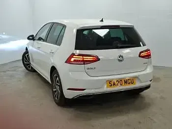Used VW Golf VII Edition 150 HP (110 kW) 2020 White Hatchback