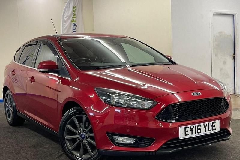 Red Used 2016 Ford Focus Titanium Hatchback | £4,695 (Fair price) - Image 1/1