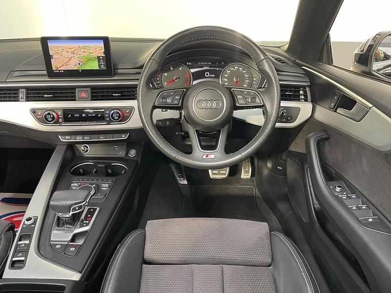 Used Audi A5 Cabriolet S-Line 190 HP (139 kW) 2019 Black Cabriolet