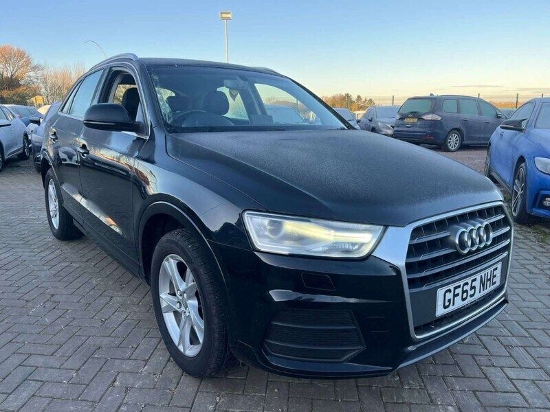 Black Used 2015 Audi Q3 Advanced SUV | £8,299 (Fair price) - Image 1/4
