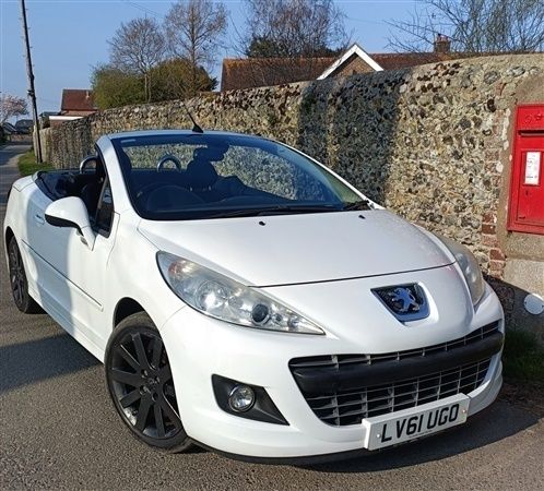 White Used 2011 Peugeot 207 CC GTi Cabriolet | £2,795 (A bit pricey) - Image 1/1