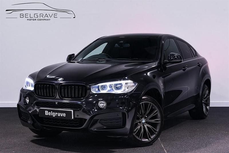Black Used 2016 BMW X6 M Sport SUV | £21,980 (Fair price) - Image 1/3