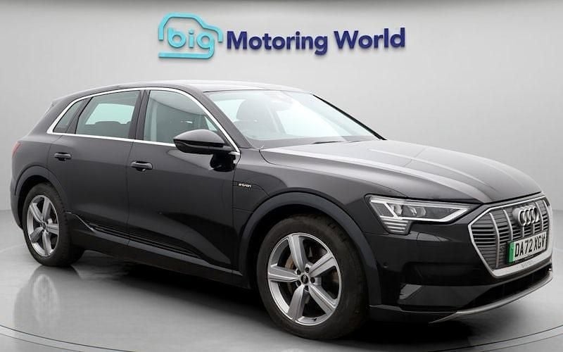Black Used 2022 Audi e-tron SUV | £21,600 (Super price) - Image 1/4