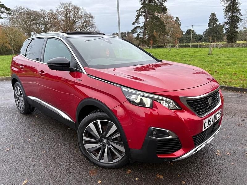 Second-hand Peugeot 3008 Premium 130 CP (95 kW) 2019 Roșu Hatchback