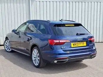 Used Audi A4 Sport 163 HP (119 kW) 2021 Blue Estate