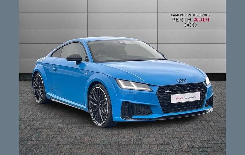 Used Audi TT Black Edition 245 HP (180 kW) 2022 Blue Coupe
