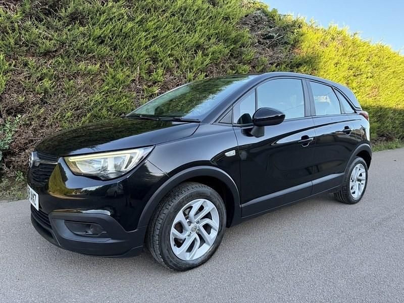 Used Vauxhall Crossland X S 99 HP (72 kW) 2018 Black SUV