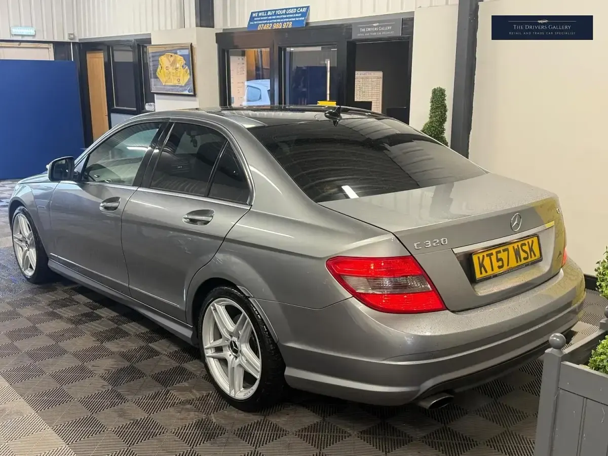 Used Mercedes C320 2007 Silver Sedan