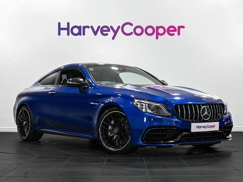 Blue Used 2020 Mercedes C63 AMG Coupe | £39,950 (Fair price) - Image 1/4