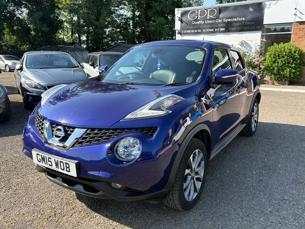 Used Nissan Juke Tekna 115 HP (84 kW) 2015 Blue SUV
