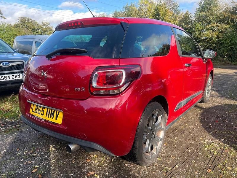 Used DS Automobiles DS3 2016 Red Hatchback