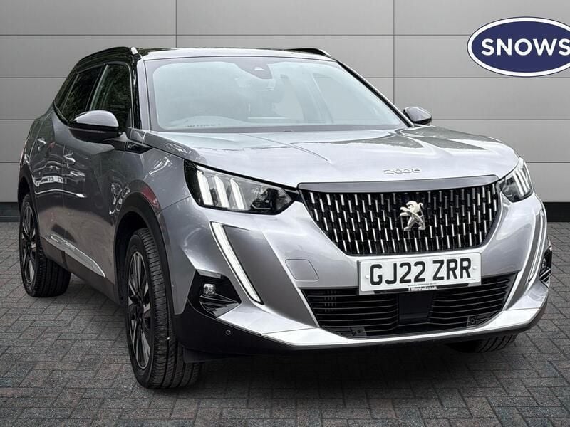 Grey Used 2022 Peugeot 2008 Premium SUV | £16,838 (Fair price) - Image 1/4