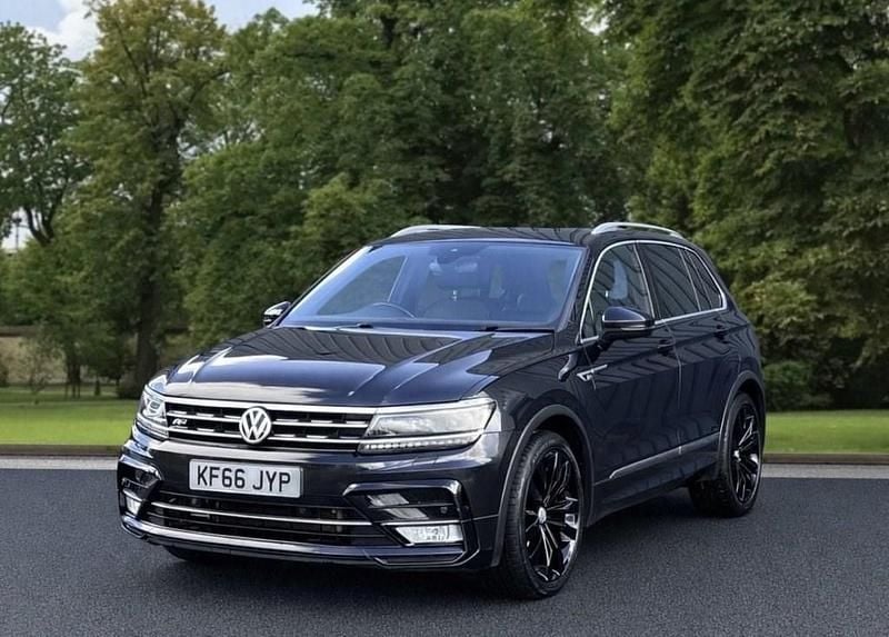 Used VW Tiguan R-line 150 HP (110 kW) 2016 Black SUV