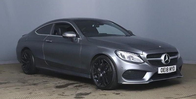 Grey Used 2018 Mercedes C250 AMG Line Premium Plus Coupe | £12,995 (Fair price) - Image 1/1