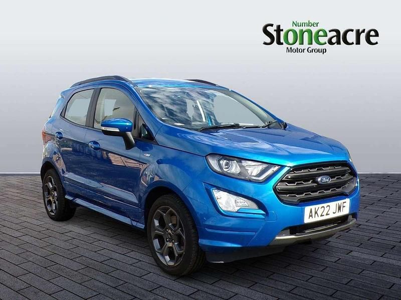 Blue Used 2022 Ford Ecosport ST-Line SUV | £12,995 (A bit pricey) - Image 1/4