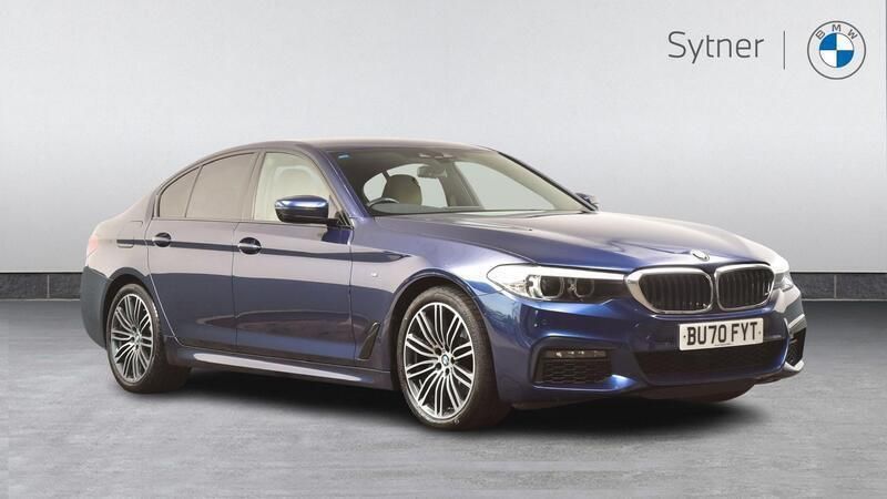 Blue Used 2020 BMW 520 M Sport | £22,000 (Good price) - Image 1/4