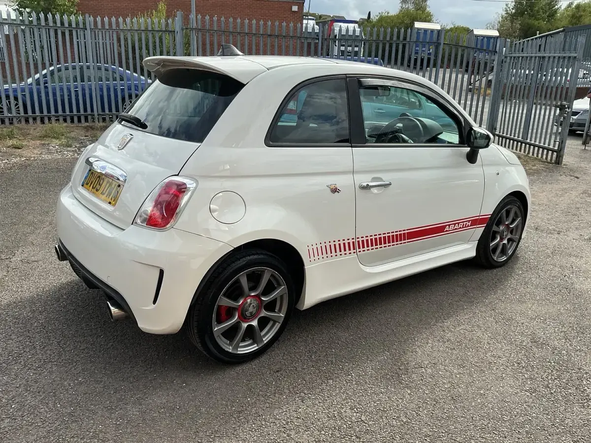 Used Abarth 500 2009 White Hatchback