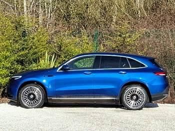 Used Mercedes EQC400 AMG Line Premium 300 kW (408 HP) 2023 Blue SUV
