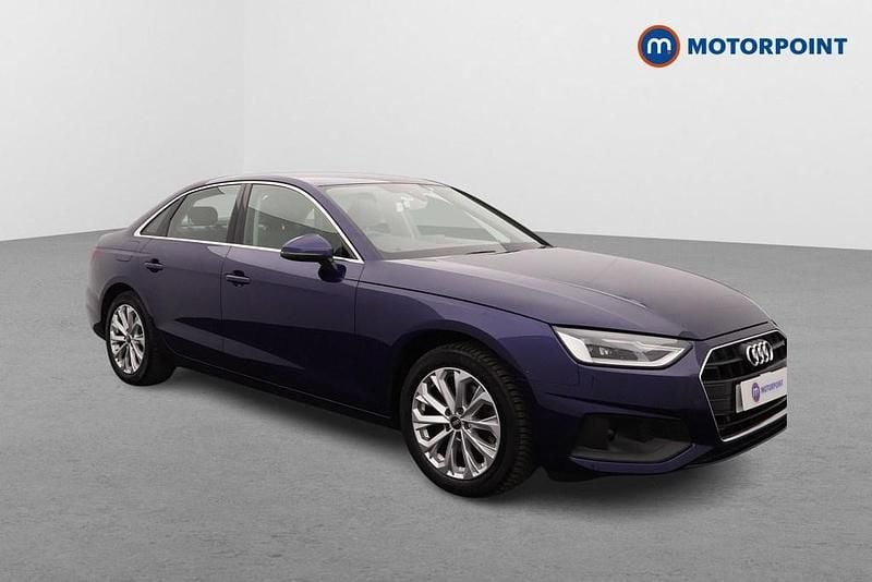 Blue Used 2022 Audi A4 Sedan | £18,749 (Super price) - Image 1/4