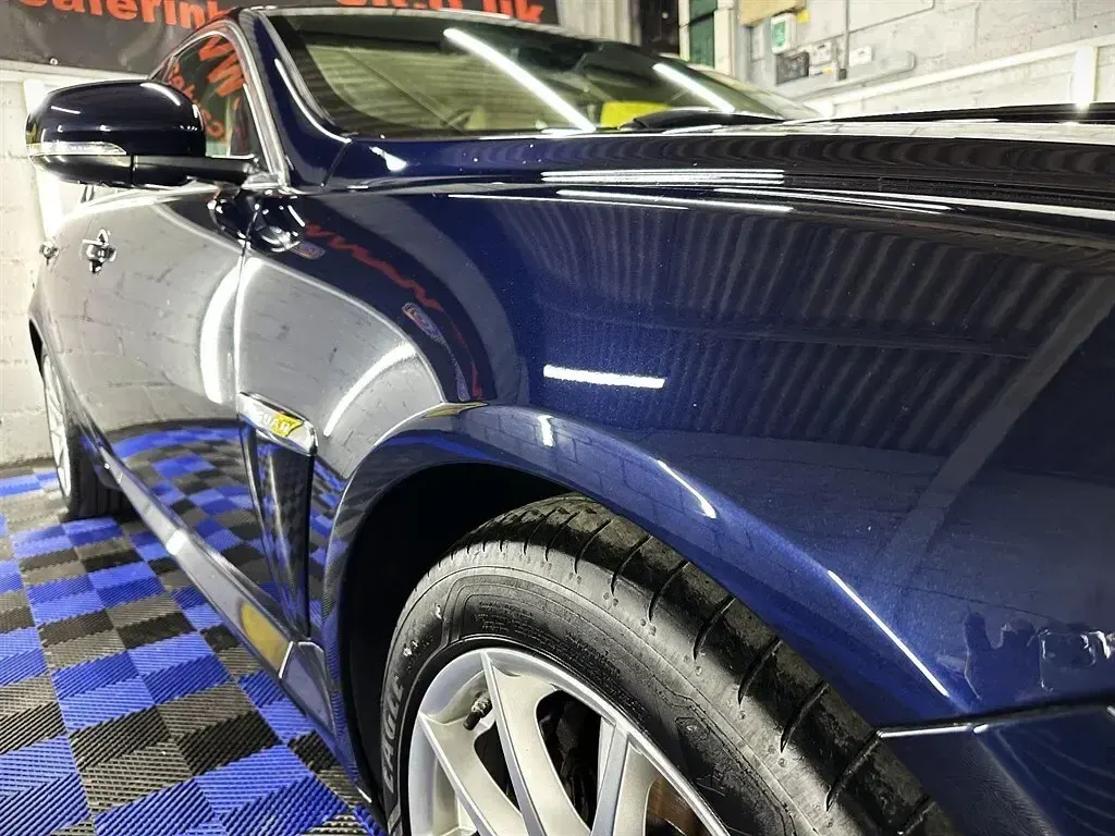 Used Jaguar XF Premium Luxury 200 HP (147 kW) 2014 Blue Sedan