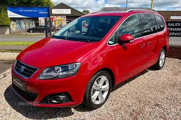 Used Seat Alhambra SE 184 HP (135 kW) 2017 Red MPV