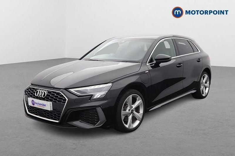 Used Audi A3 e-tron S-Line 2024 Black Hatchback