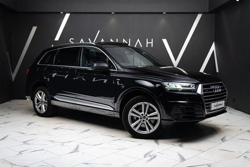 Black Used 2016 Audi Q7 S-Line SUV | £18,150 (Expensive) - Image 1/4
