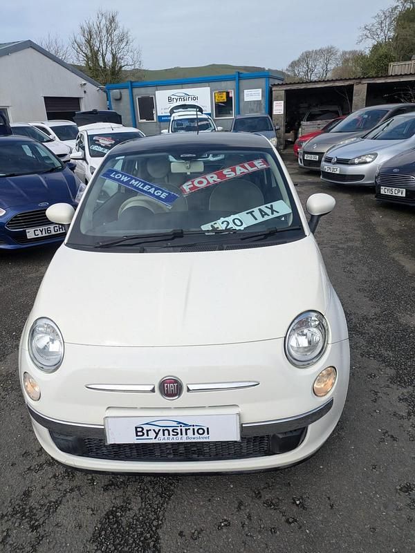Usado Fiat 500 Lounge 69 HP (50 kW) 2013 Branco Citadino