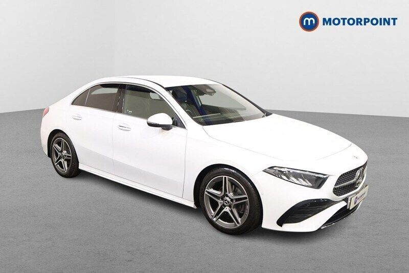 White Used 2023 Mercedes A180 Executive Sedan | £23,299 (Fair price) - Image 1/4