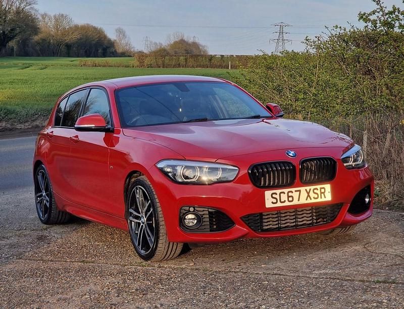 Used BMW 118 Efficient Dynamics 2017 Red Hatchback