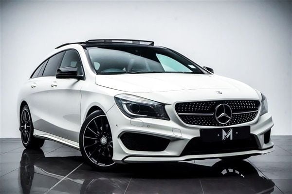 White Used 2016 Mercedes CLA220 Shooting Brake AMG Estate | £10,995 (Fair price) - Image 1/4