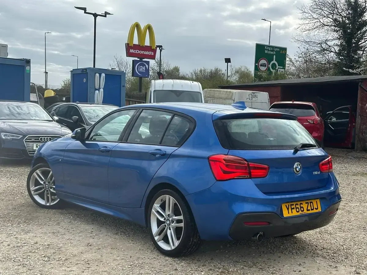 Used BMW 116 M Sport 2016 Blue Hatchback