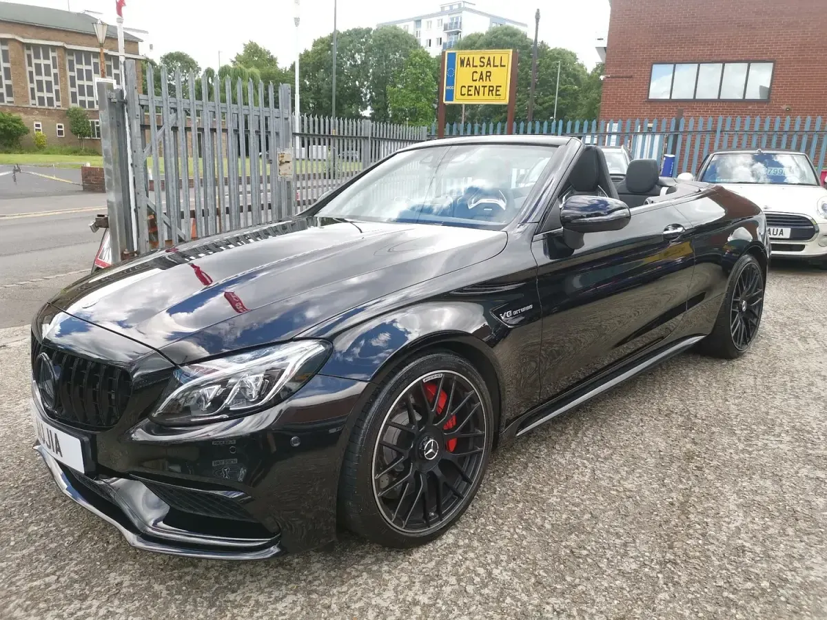 Used Mercedes C63S AMG Premium 2017 Black Cabriolet