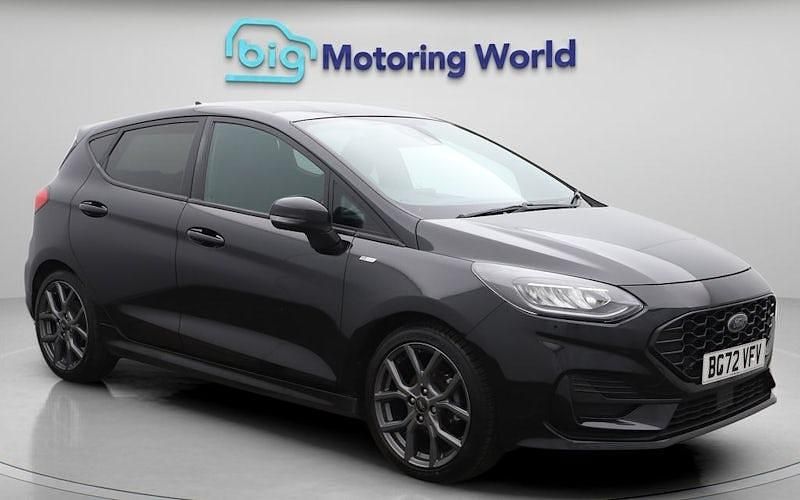 Used Ford Fiesta ST-Line 101 HP (74 kW) 2022 Black Hatchback