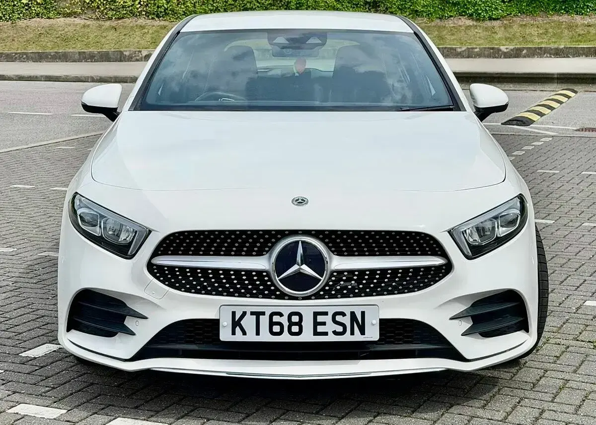 Used Mercedes A200 AMG Line Premium 2019 White Hatchback