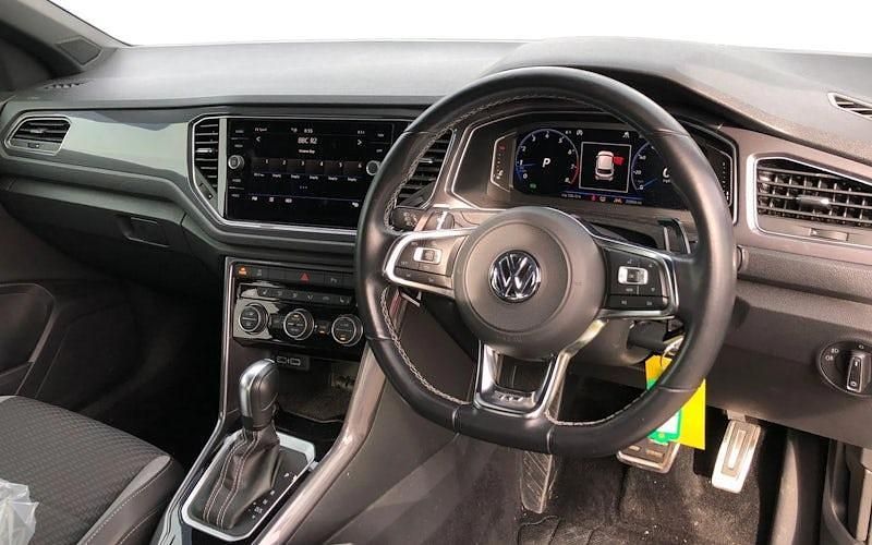 Used VW T-Roc R-line 150 HP (110 kW) 2020 Black SUV