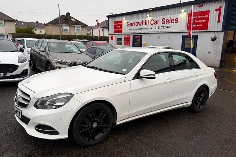 White Used 2014 Mercedes E220 SE Sedan | £9,495 (Fair price) - Image 1/1