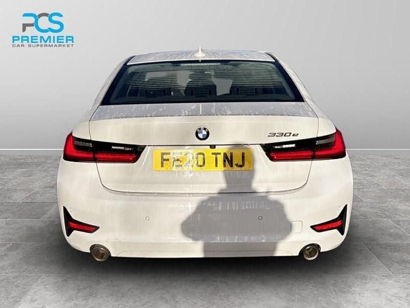 Used BMW 330e Impressive 2020 White Sedan