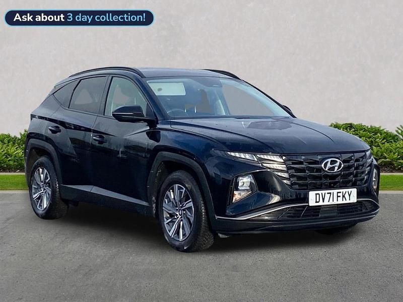 Black Used 2021 Hyundai Tucson SE SUV | £13,907 (Fair price) - Image 1/4