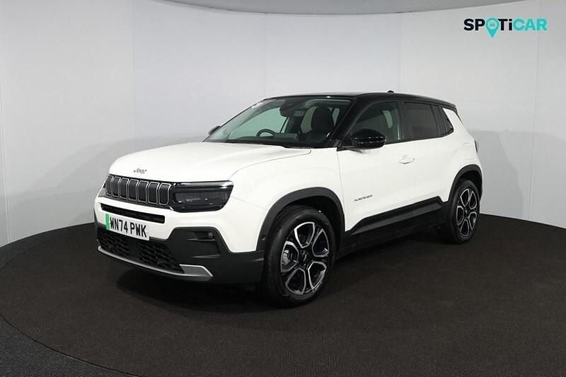 White/black Used 2024 Jeep Avenger EV Summit SUV | £19,990 (A bit pricey) - Image 1/4