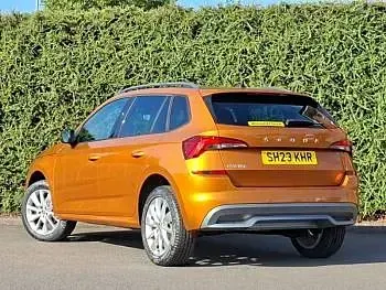 Used Skoda 110 R SE Drive 110 HP (80 kW) 2023 Orange Hatchback