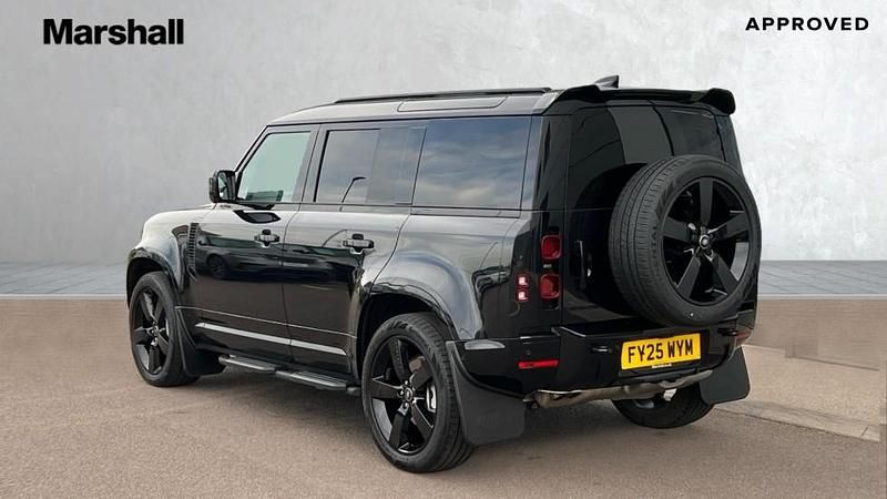 Used Land Rover Defender HSE Dynamic 350 HP (257 kW) 2025 Santorini black SUV