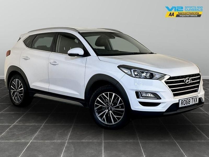 White Used 2018 Hyundai Tucson Premium SUV | £8,295 (Expensive) - Image 1/2