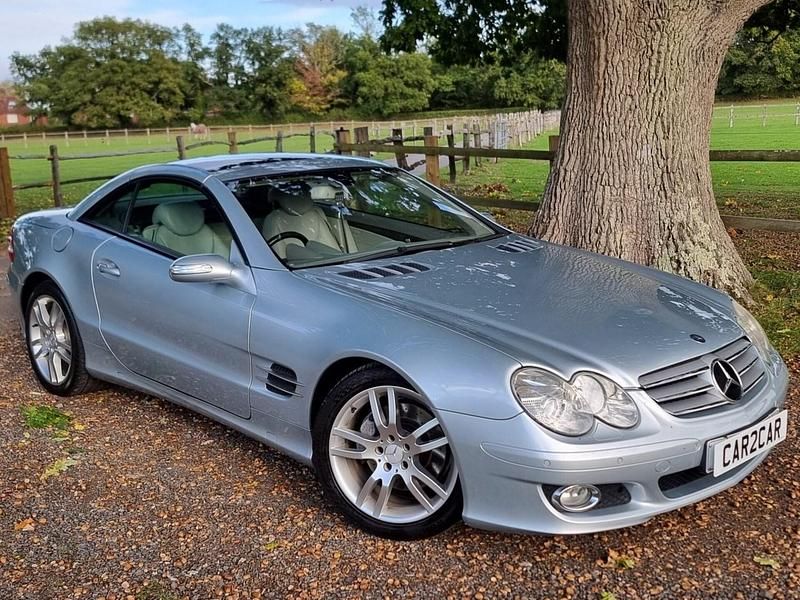 Used Mercedes SL350 272 HP (200 kW) 2007 Silver Cabriolet