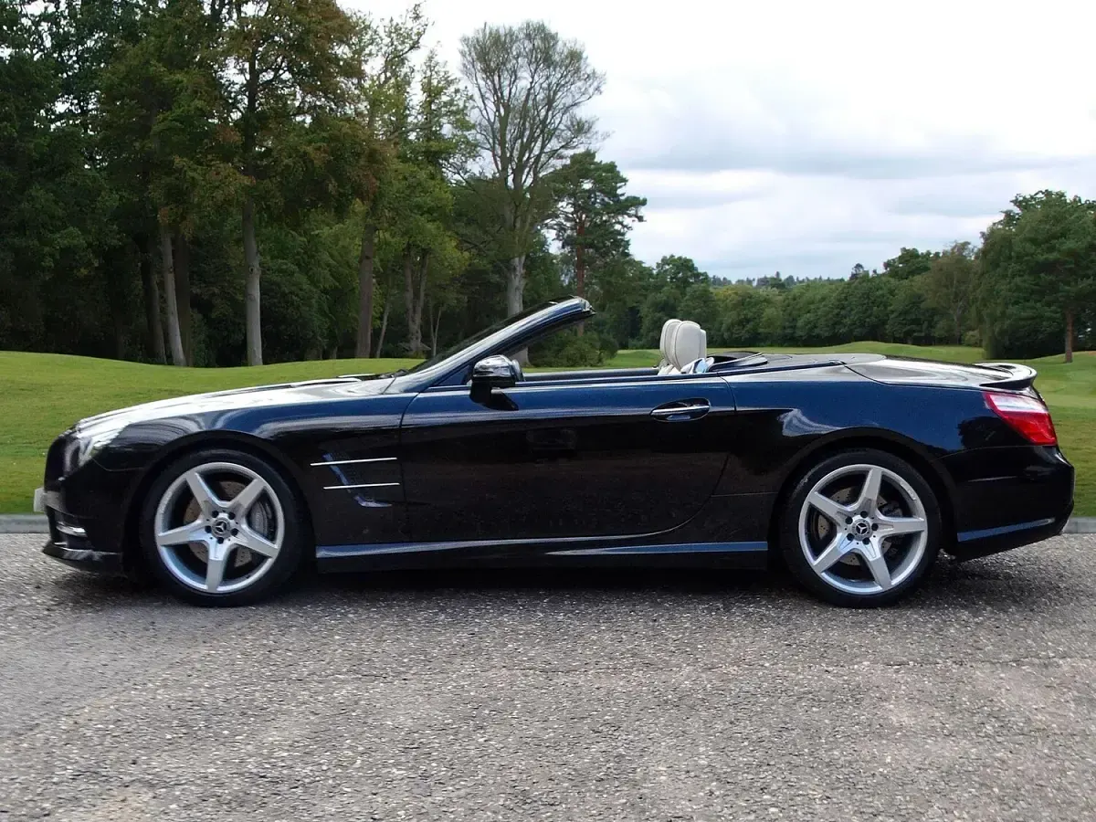 Used Mercedes SL400 AMG 333 HP (244 kW) 2014 Black Cabriolet