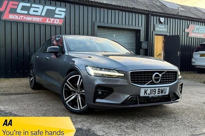 Grey Used 2019 Volvo S60 R-Design Sedan | £16,695 (Fair price) - Image 1/1