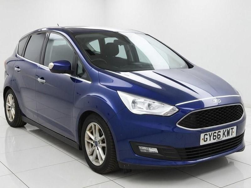 Used Ford C-MAX Zetec 120 HP (88 kW) 2016 Blue MPV