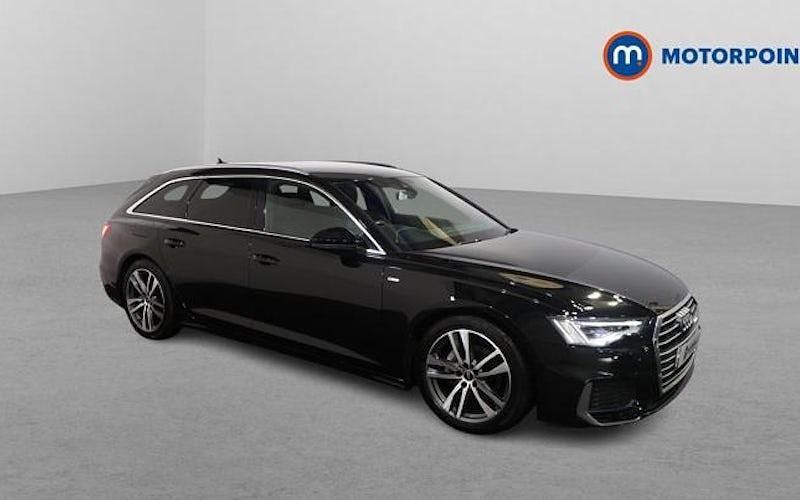 Used Audi A6 S-Line 204 HP (150 kW) 2021 Black Estate