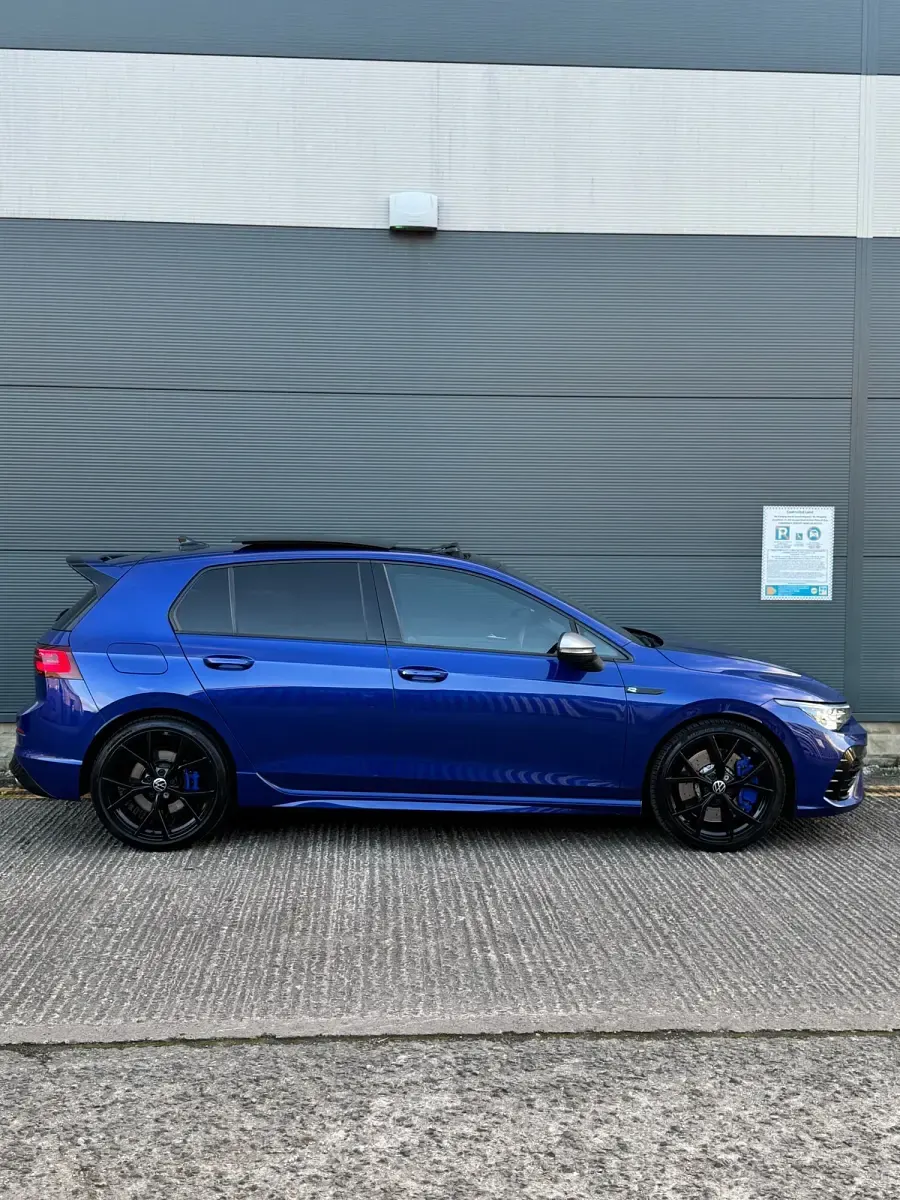 Used VW Golf VII R 2021 Blue Hatchback