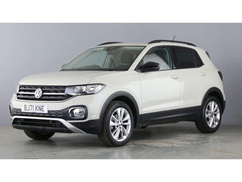 Grey Used 2022 VW T-Cross Active SUV | £18,399 (Fair price) - Image 1/4